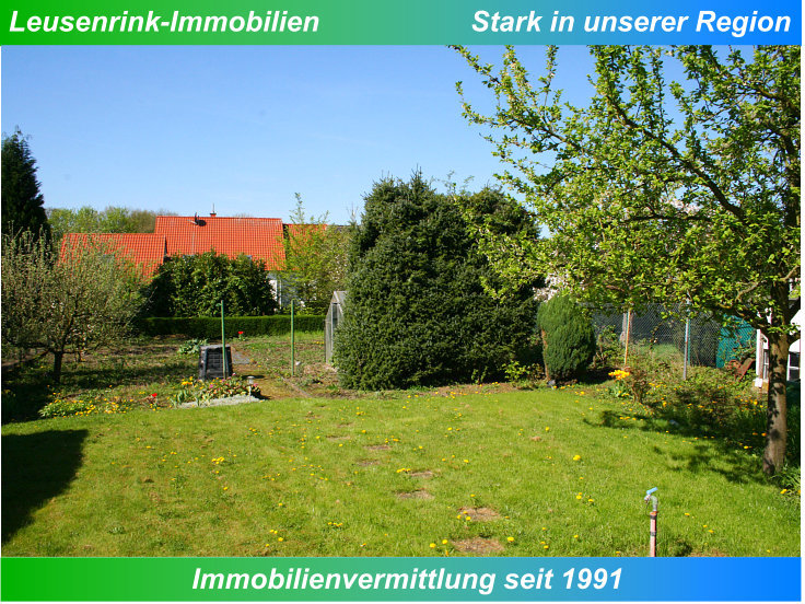Garten Doppelhaush�lfte Herne