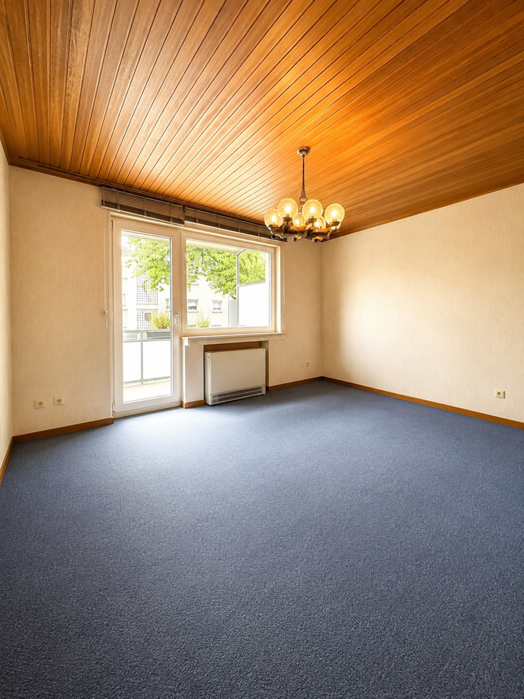 Wohnzimmer Etagenwohnung Bochum