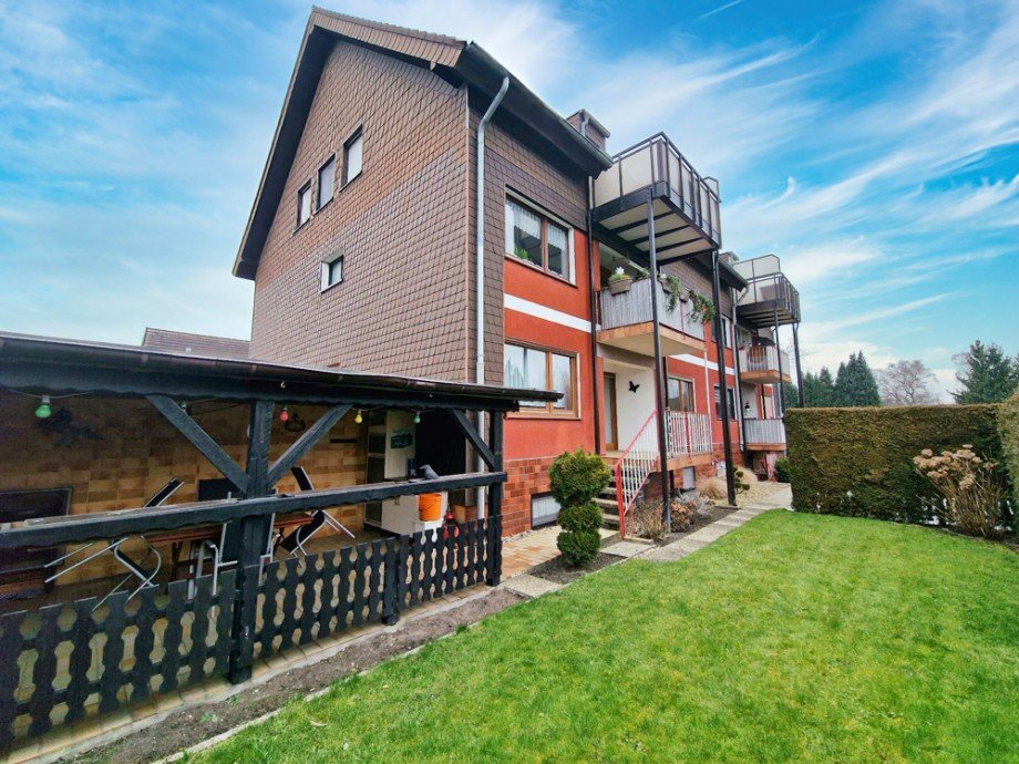 Seitenansicht Mehrfamilienhaus Herne