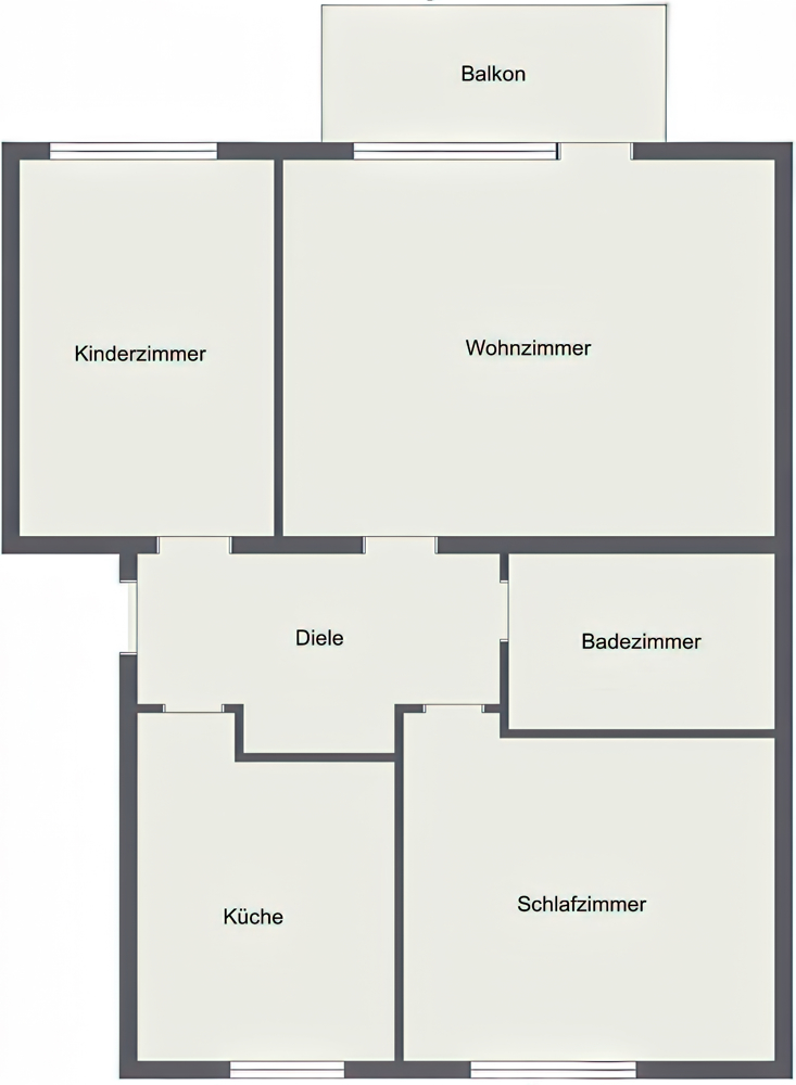 Grundriss Etagenwohnung Herne