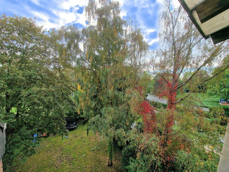 Ausblick vom Balkon Dachgeschosswohnung Herne