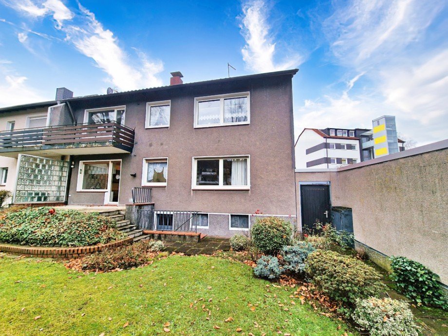 R�ckansicht Zweifamilienhaus Herne