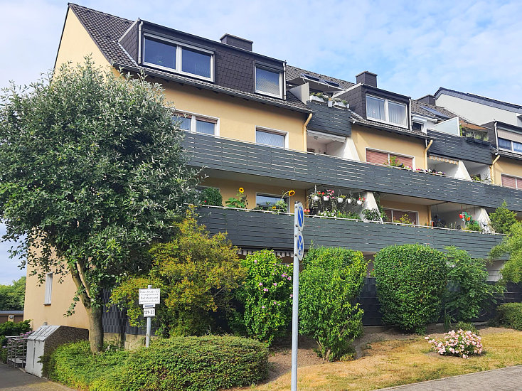 Stra�enansicht Herne / Sodingen Etagenwohnung WOHNUNG MIT 2 BALKONEN/GARAGE-STADTGARTENN�HE