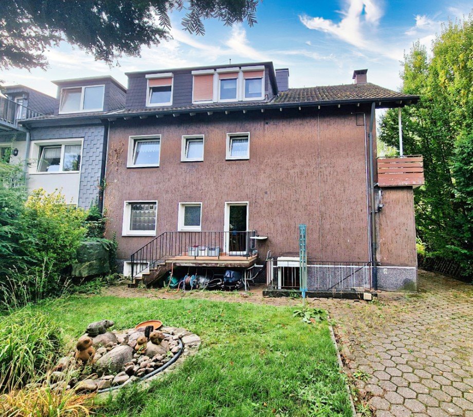 R�ckansicht Zweifamilienhaus Herne / Wanne