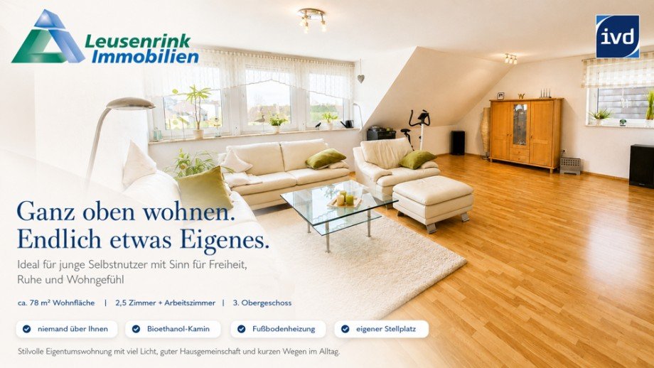 Endlich etwas eigenes Dachgeschosswohnung Herne