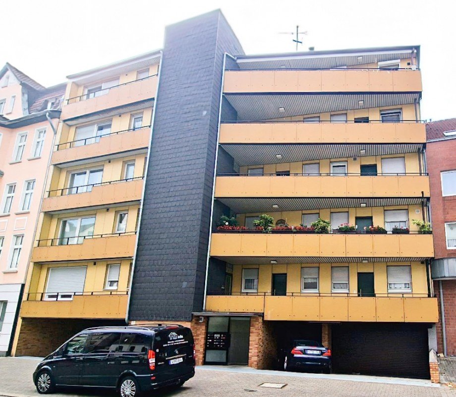 Stra�enansicht Etagenwohnung Herne