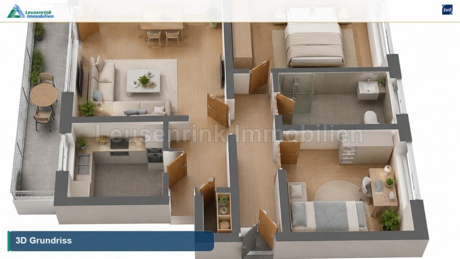 Eigentumswohnung Etagenwohnung Herne / Eickel