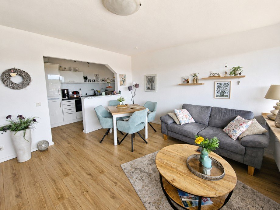 Wohnzimmer-K�che Etagenwohnung Herne / Eickel