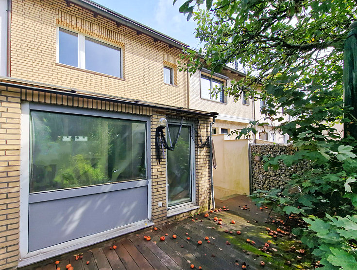 R�ckansicht Reihenmittelhaus Herne