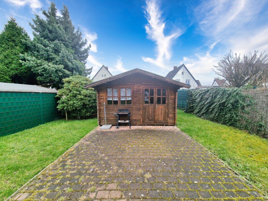 Garten Doppelhaush�lfte Bochum