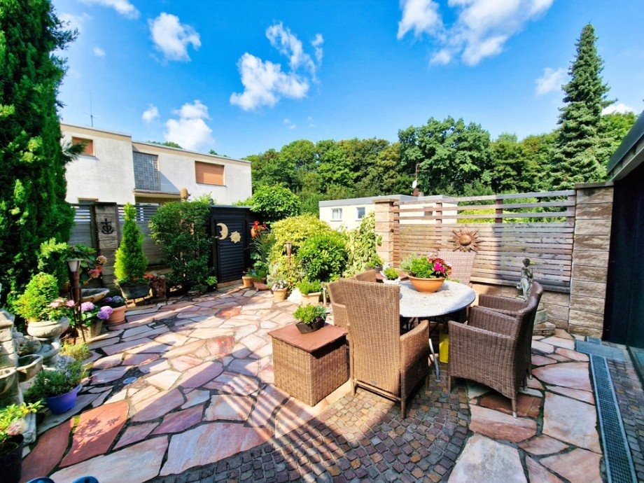 Terrasse Reihenmittelhaus Bochum