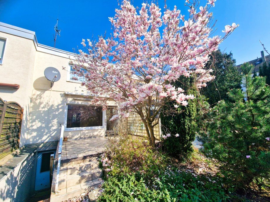 R�ckansicht Reihenmittelhaus Herne / Horsthausen