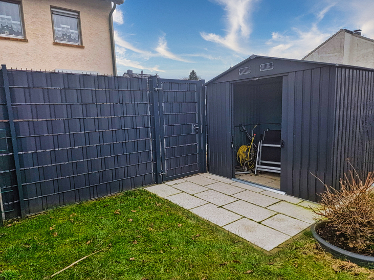 Ger�teschuppen Reihenmittelhaus Bochum