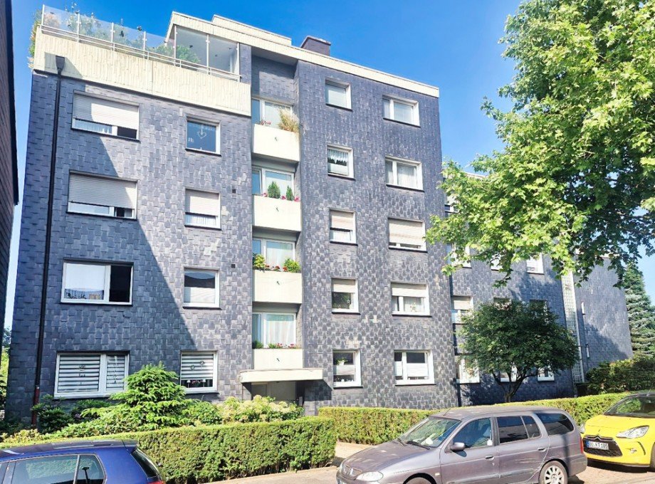 Stra�enansicht Etagenwohnung Herne / Eickel