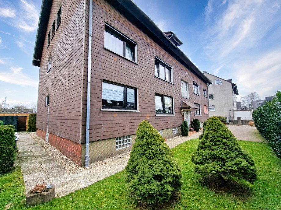Seitenansicht Mehrfamilienhaus Herne