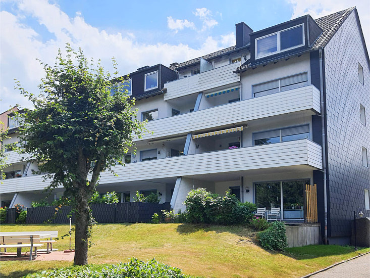 R�ckansicht Herne / Sodingen Erdgeschosswohnung HIER GEHEN SIE KEINE KOMPROMISSE EIN