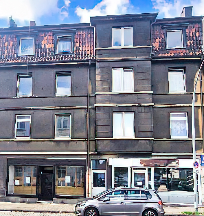 Stra�enansicht Mehrfamilienhaus Herne