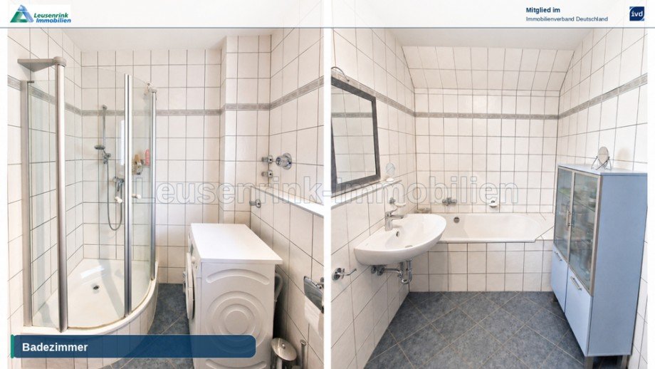 Badezimmer Dachgeschosswohnung Herne