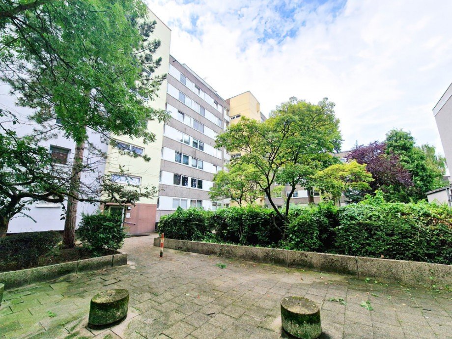 Seitenansicht Etagenwohnung Herne