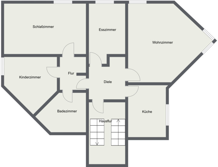 Grundriss Etagenwohnung Herne