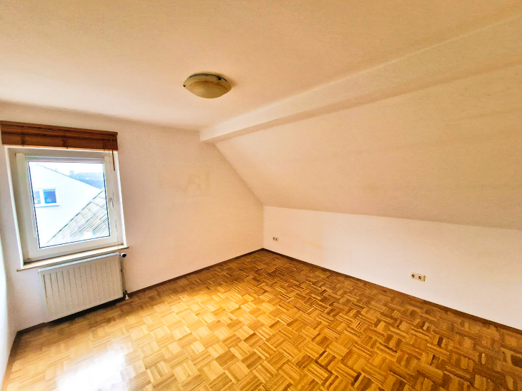 Wohnzimmer Dachgeschosswohnung Bochum