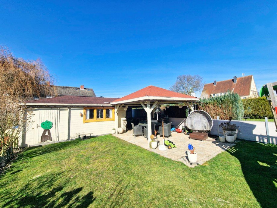 Teilans. Garten Reihenmittelhaus Gladbeck / Schultendorf
