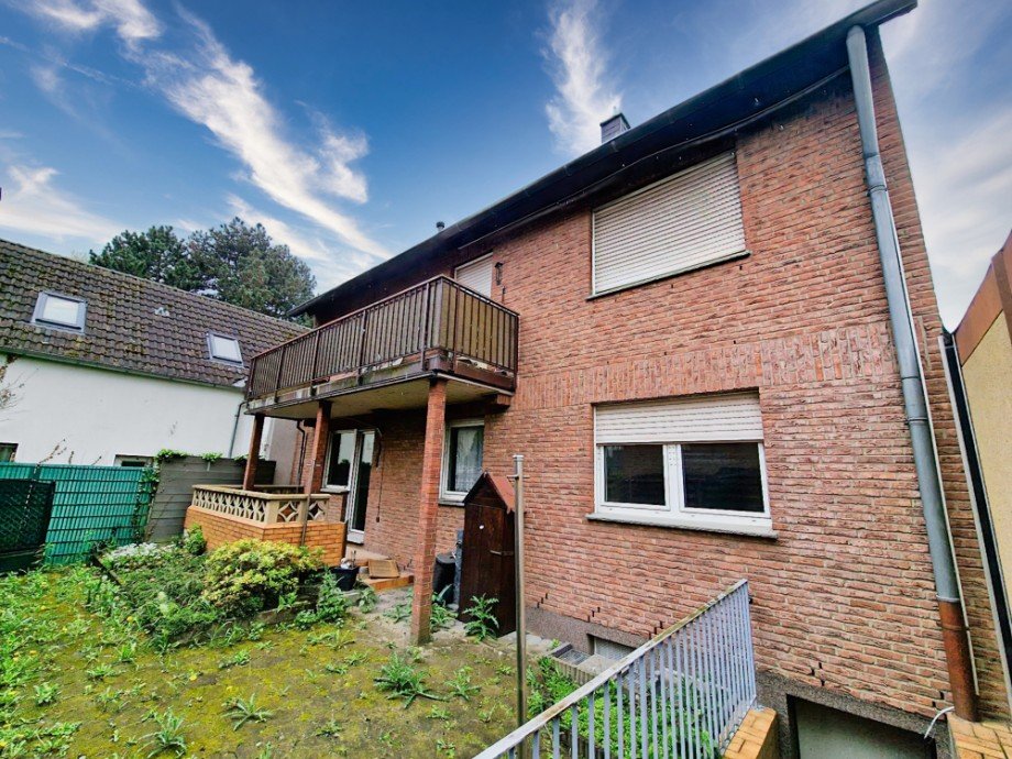 R�ckansicht Zweifamilienhaus Herne
