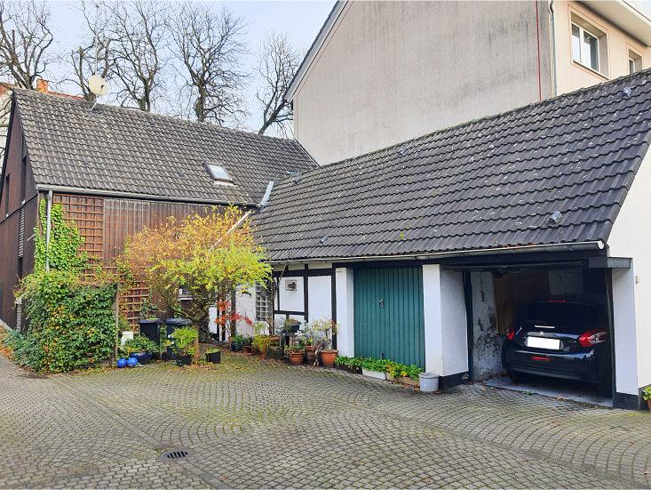 R�ckansicht Einfamilienhaus Herne