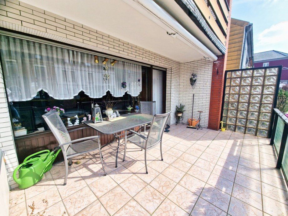 Balkon Erdgeschosswohnung Herne