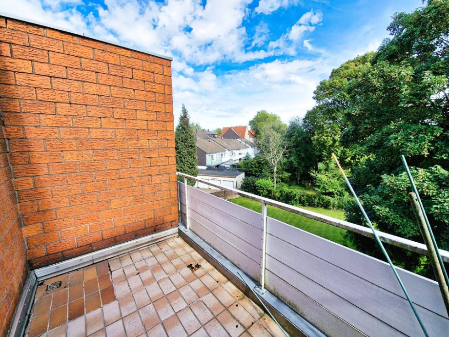 Balkon Dachgeschosswohnung Herne