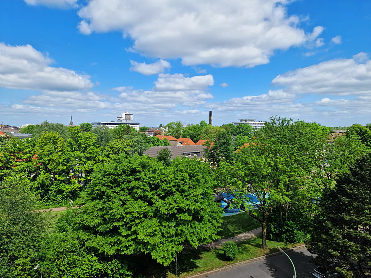 Blick vom Balkon 2 Etagenwohnung Herne