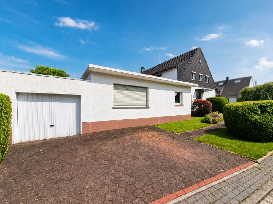 Seitenansicht Doppelhaush�lfte Herten / Scherlebeck
