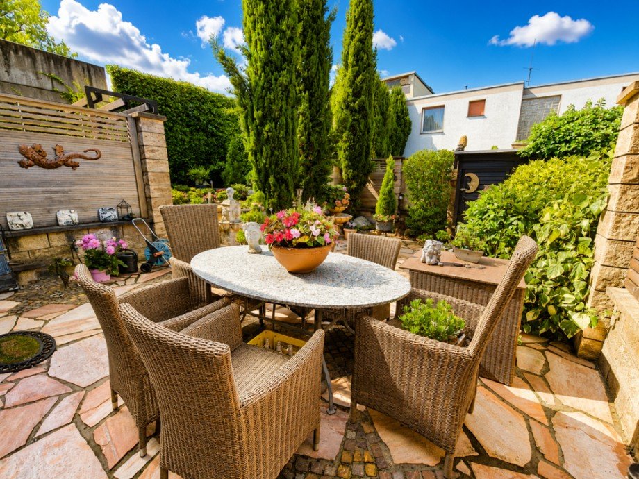 Terrasse Reihenmittelhaus Bochum