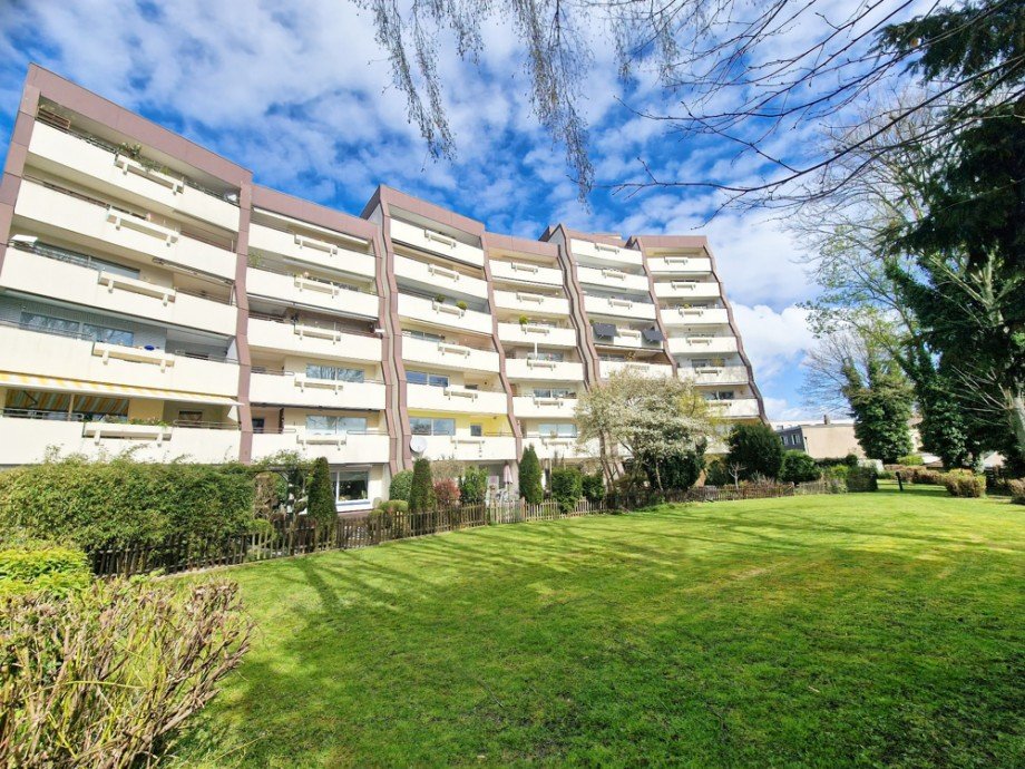 R�ckansicht Etagenwohnung Herne