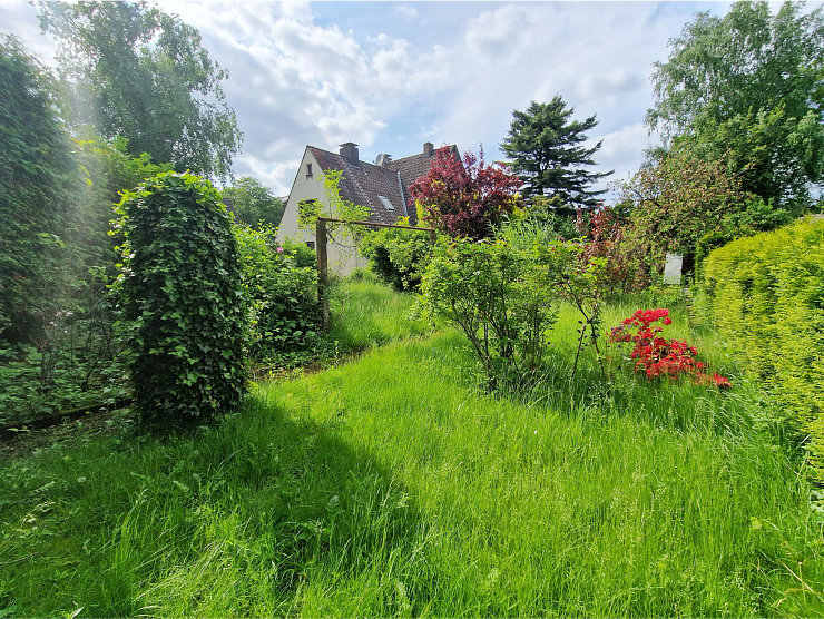 Garten Doppelhaush�lfte Herne