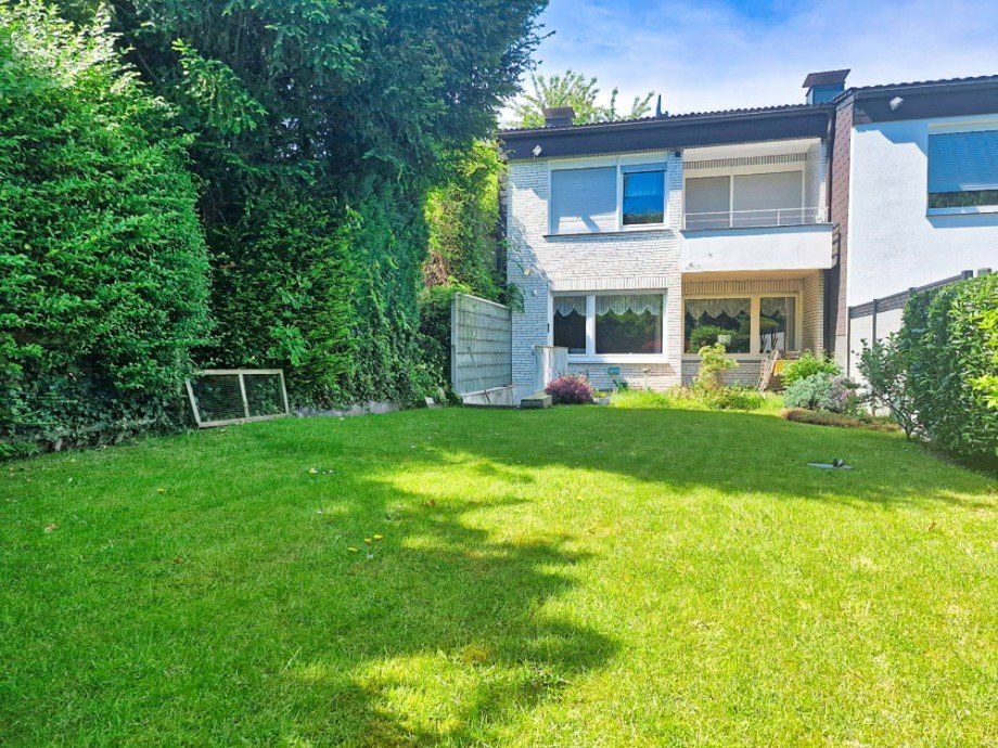 R�ckansicht Reihenmittelhaus Herne