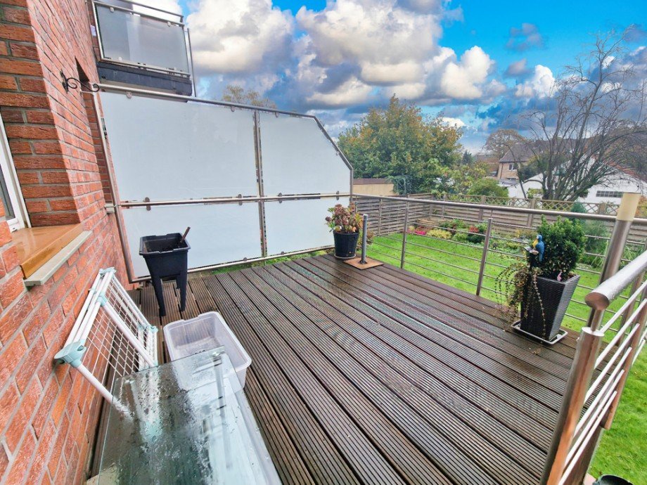 Terrasse EG Wohnung Mehrfamilienhaus Herne