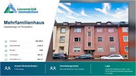 Hauptbild Solide Kapitalanlage in Herne: Gepflegtes Mehrfamilienhaus mit 6 Wohneinheiten