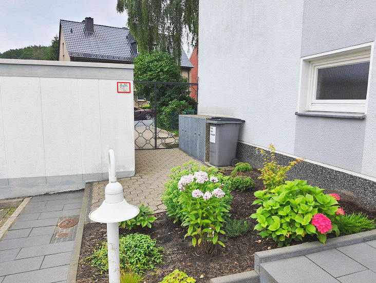 Zugang zur Garage Etagenwohnung Herne