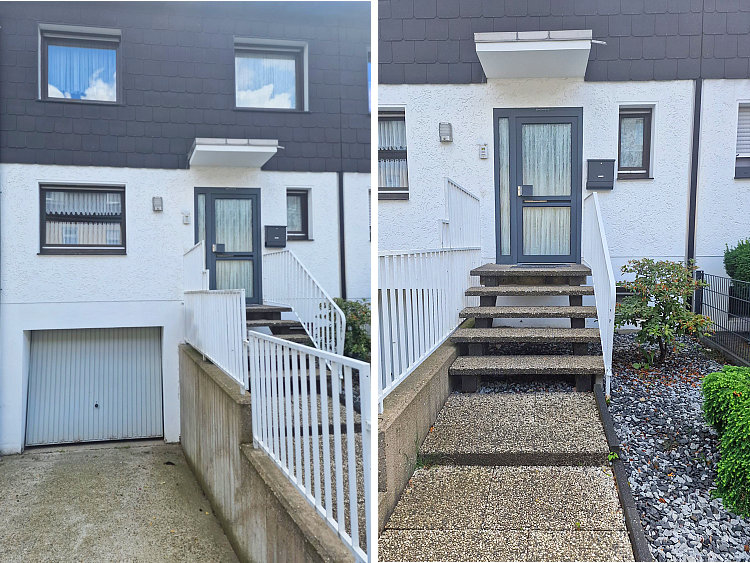 Stra�enansicht Reihenmittelhaus Herne