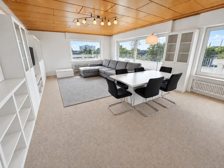 Wohnzimmer Etagenwohnung Herne