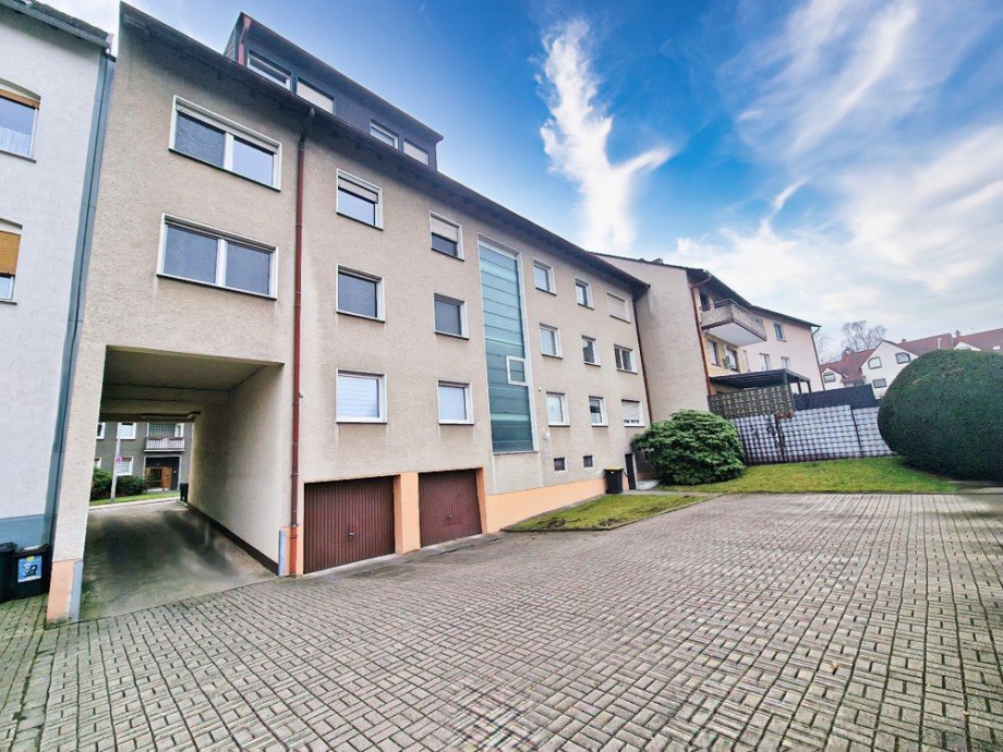 R�ckansicht Etagenwohnung Herne