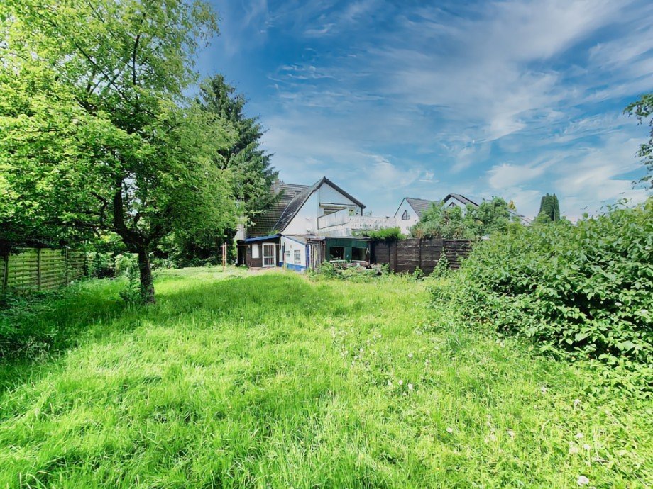 R�ckansicht Einfamilienhaus Herne