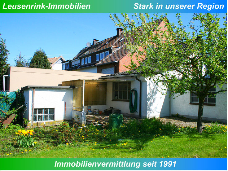 Garten 2 Doppelhaush�lfte Herne