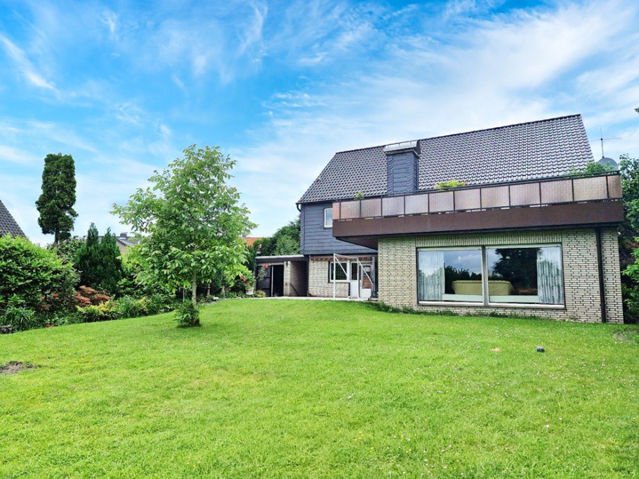 R�ckansicht Zweifamilienhaus Gladbeck
