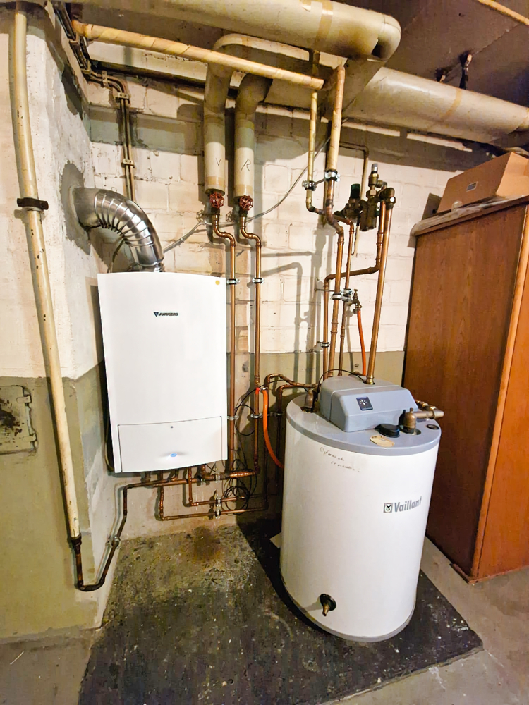 Heizung (Keller) Reihenmittelhaus Herne / Horsthausen