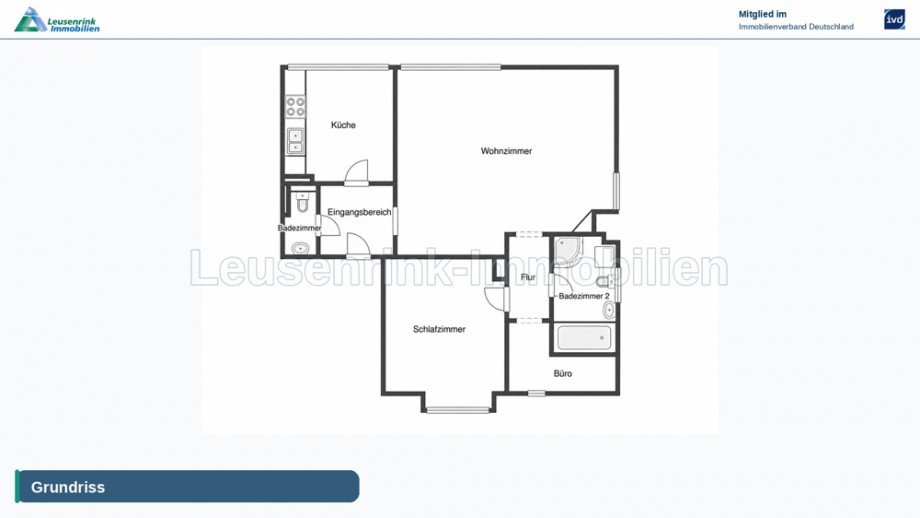 Grundriss Dachgeschosswohnung Herne