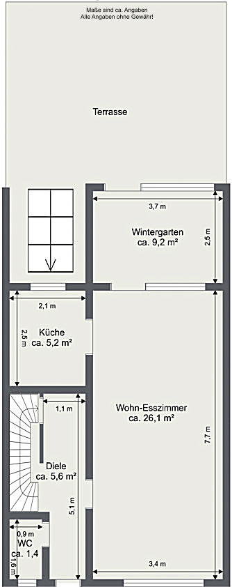 EG Reihenmittelhaus Herne