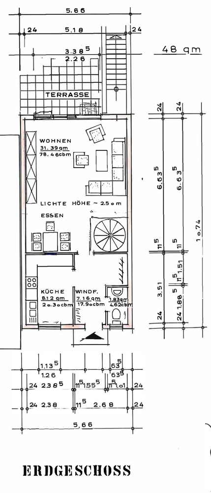 EG Reihenmittelhaus Herne / Horsthausen