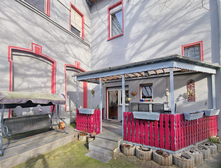 Terrasse Maisonettewohnung Herten